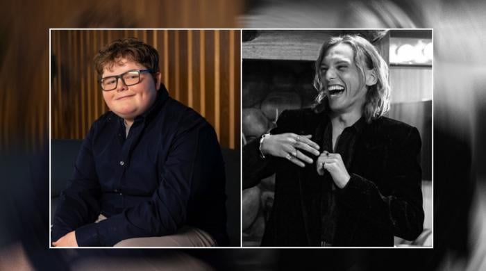 Jamie Campbell Bower gets a secret letter from his ‘Stranger Things’ co-star Jake Connelly: Watch