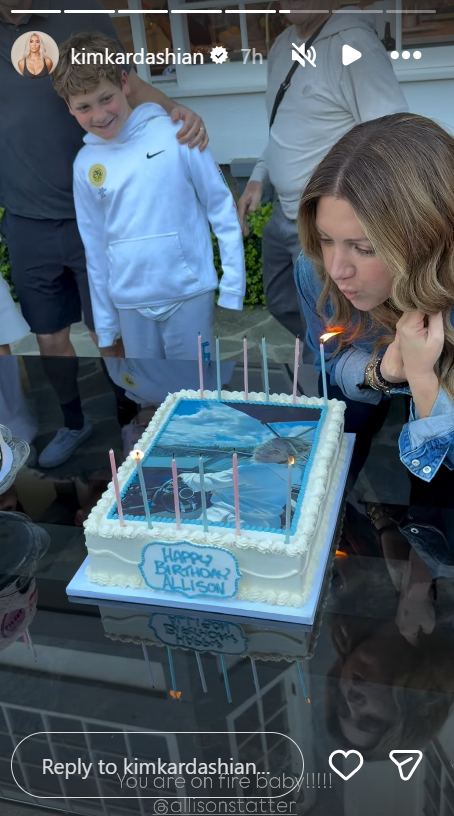 Kim Kardashians best friend sets her hair on fire