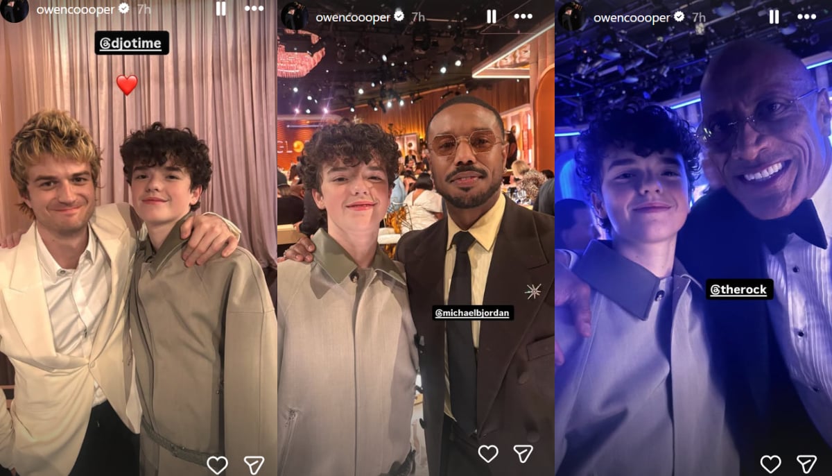 Owen Cooper mingles with Hollywood greats atfer historic Golden Globe win: See pics