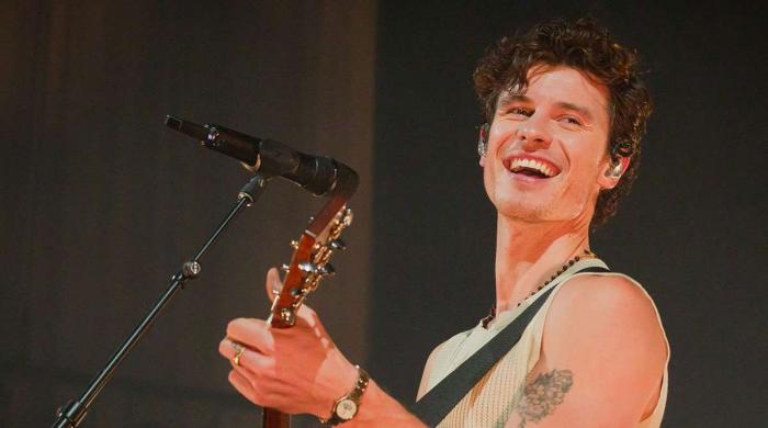 Shawn Mendes performs at fundraising event