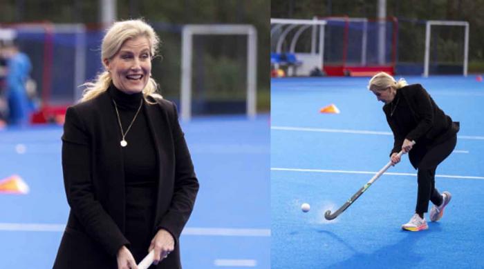 Palace says Duchess Sophie took shots, but silent on whether she scored