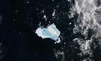 Iceberg A-23A turns blue as scientists warn collapse is imminent