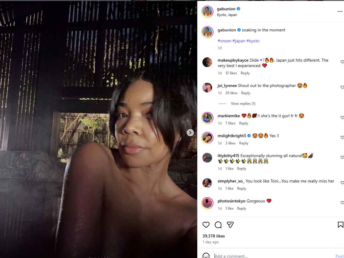 Gabrielle Union, 53, delights fans with bold photos