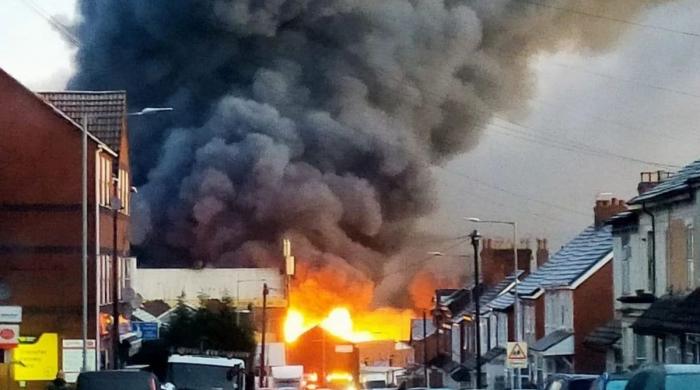 Fire crews bring massive Wolverhampton factory blaze under control