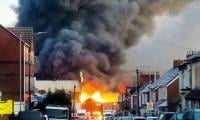 Fire Crews Bring Massive Wolverhampton Factory Blaze Under Control