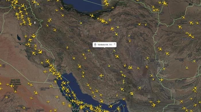 Iran flight radar update: airspace closure extended amid heightened tensions