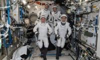 ISS crew of four completes medical evacuation with safe splashdown off California