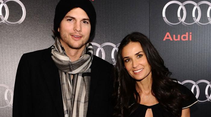 Ashton Kutcher says he's proud of Demi Moore