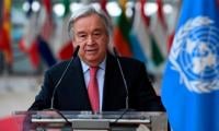 UN chief lashes out at countries violating international law; warns 'new geopolitics' could jeopardize world order