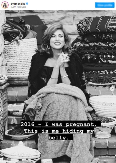 Eva Mendes revisits year she hid pregnancy
