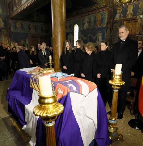 King Charles family missing from memorial service of Princess Irene