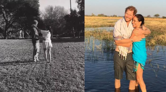 Meghan Markle offers glimpse into intimate dance moment with Harry amid split rumors