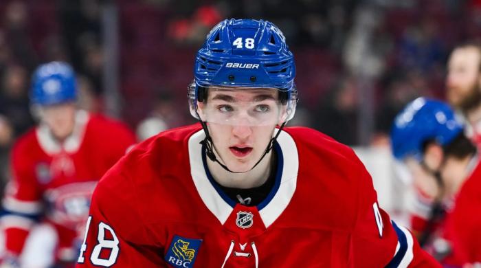 Canadiens star Lane Hutson makes history with 100th NHL assist