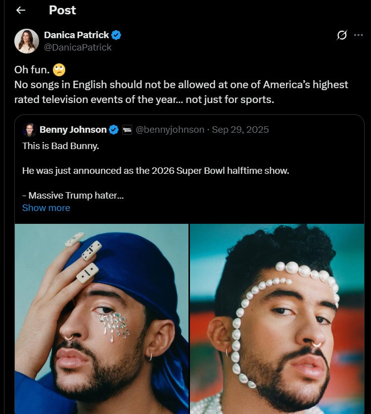 Super Bowl halftime show gets another attraction besides Bad Bunny