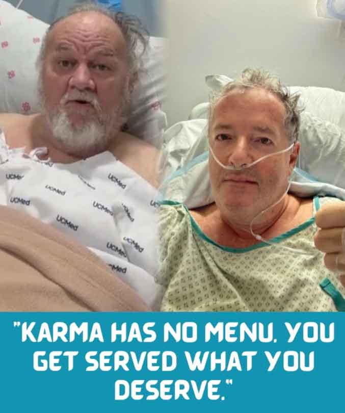 After surgery, Piers Morgan reminded of his remarks about Meghans fathers hospitalization