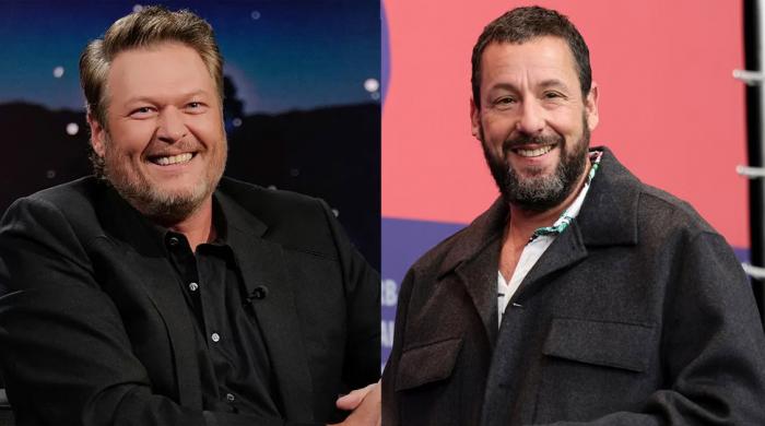 Blake Shelton recalls being 'nervous wreck' on Adam Sandler film