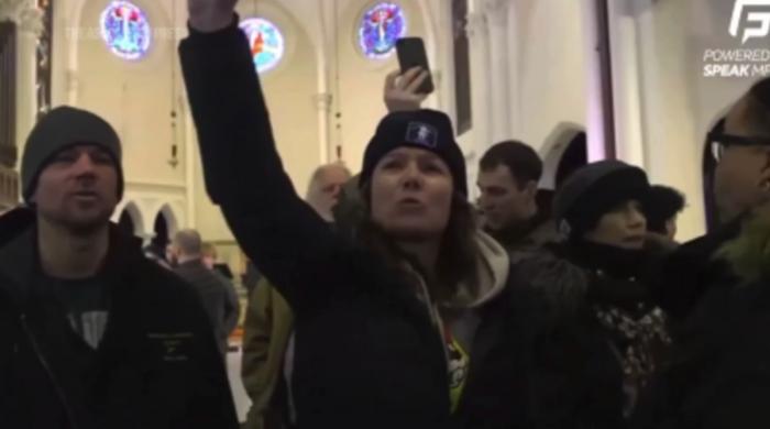 Church under investigation after anti-ICE protest interrupts worship
