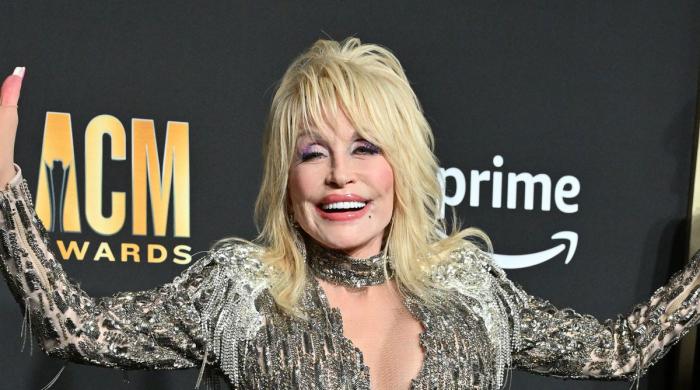 Dolly Parton shares clip of getting a surprise on 80th birthday   