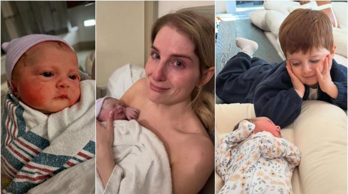 Meghan Trainor welcomes baby girl Mikey Moon Trainor and turns emotional