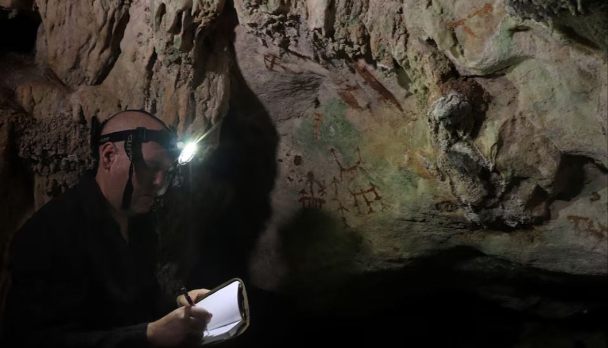 دنیا کی قدیم ترین آرٹ ورک: انڈونیشیا میں 68،000 سالہ قدیم غار کی پینٹنگز دریافت ہوئی