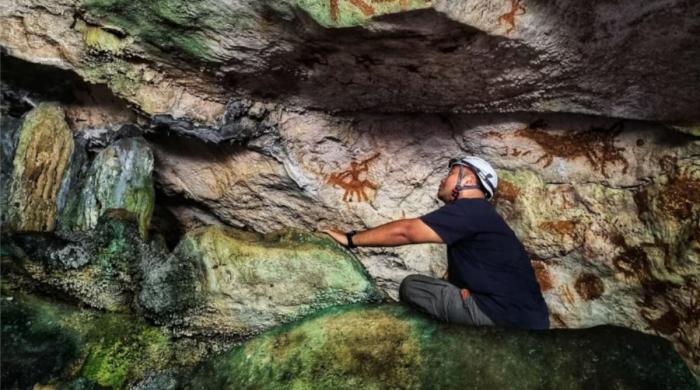 World's oldest artwork: 68,000 year-old cave paintings discovered in Indonesia 