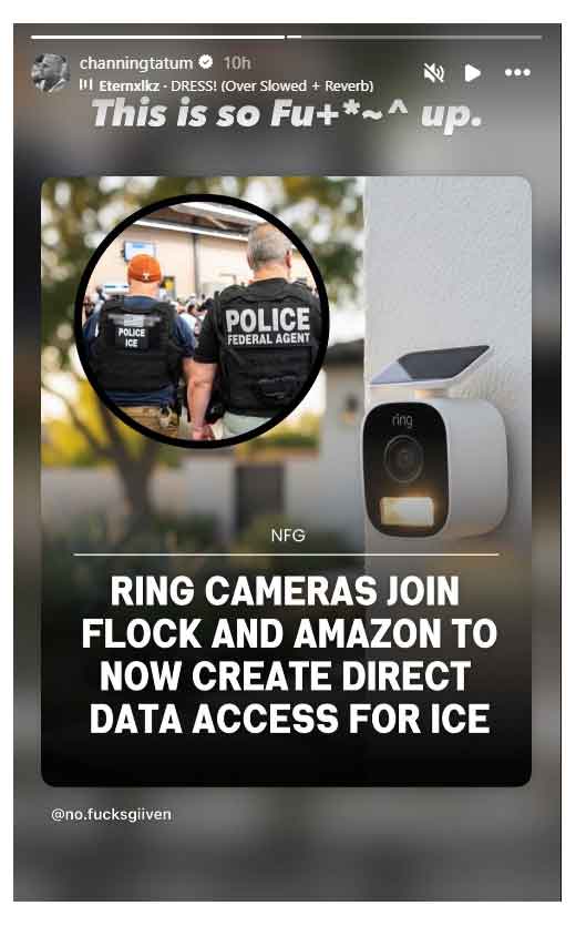 After Ellen DeGeneres, Channing Tatum speaks up against ICE