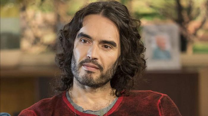 Russell Brand slams courtroom sketch after rape and assault hearing