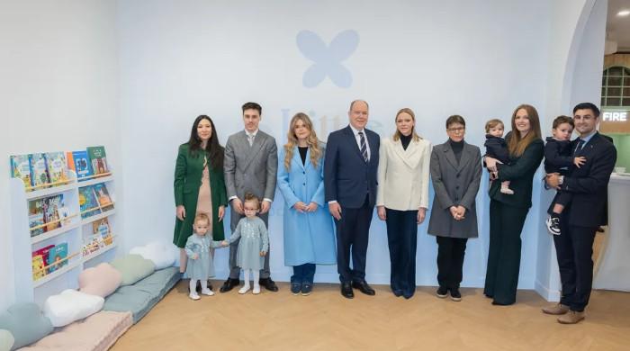 Princess Charlene seen in rare outing with Albert for key visit