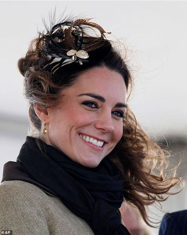 These citrine earrings Middleton wore after her engagement in 2011