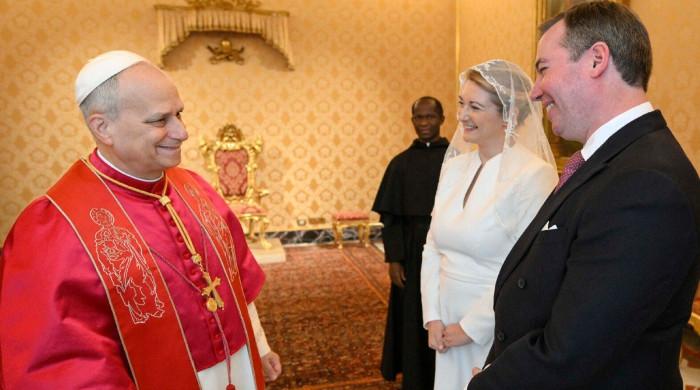 Luxembourg royals embark in rare tour on historic site