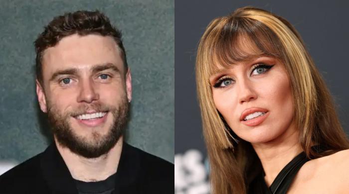 Gus Kenworthy likens Miley Cyrus rumors to THIS 'Heated Rivalry' arc