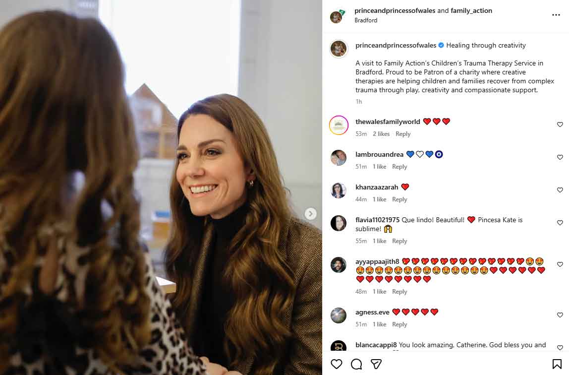 Kate Middleton undertakes whirlwind visit to Northern England with a smile on her face