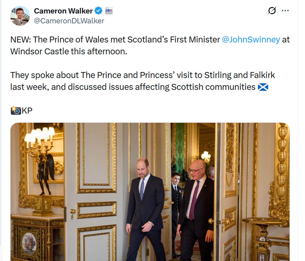 Prince William holds crucial meeting at Windsor Castle after King Charles olive branch to Harry