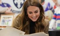 Kate Middleton undertakes whirlwind visit to Northern England with a smile on her face 
