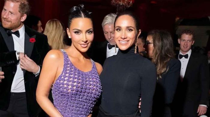 Kim Kardashian takes swipe at Meghan and Harry as she breaks silence on 'photogate' 