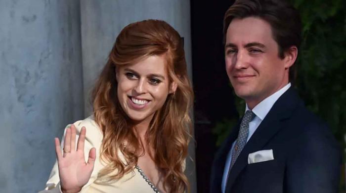 Princess Beatrice's husband visits erotic painting in US 