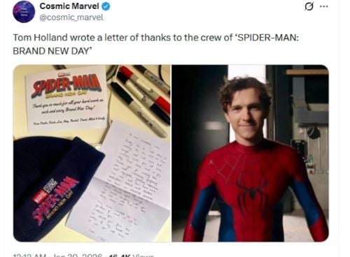 Tom Holland gets emotional as Spider-Man 4 filming nears end