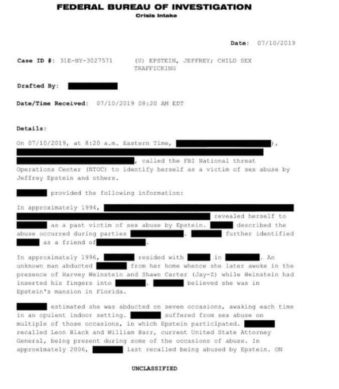 Epstein files show Jay-Z was not part of Epstein circle