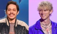 Pete Davidson reacts to Machine Gun Kelly's baby in sweet dad-chat moment