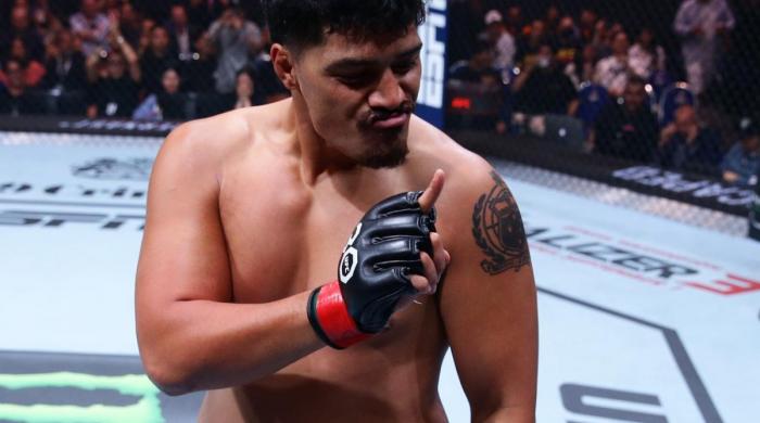 Junior Tafa’s league career came to an end after a chaotic brawl and police escort