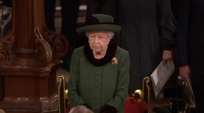 Late Queen Elizabeth caught in emotional moment in last farewell