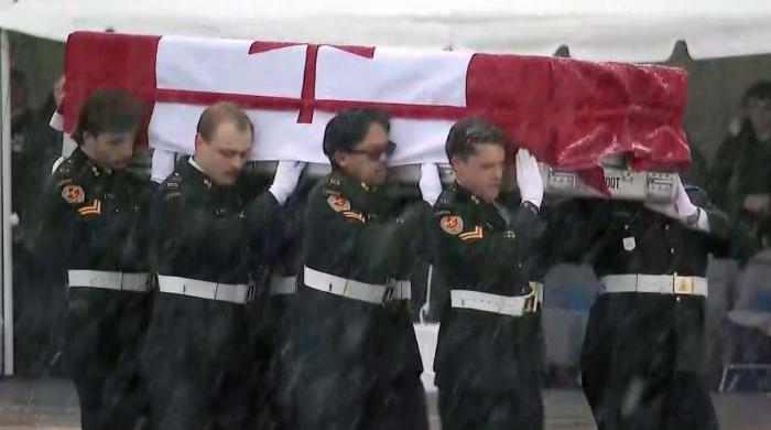 Canadian soldier died who Latvia returns home as tributes pour in