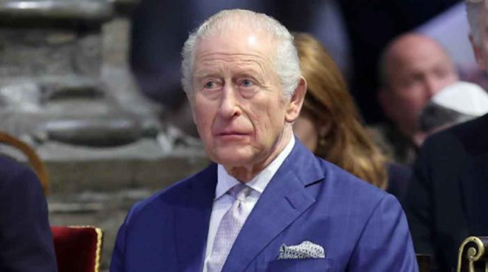 Police 'question' man over King Charles heckling 