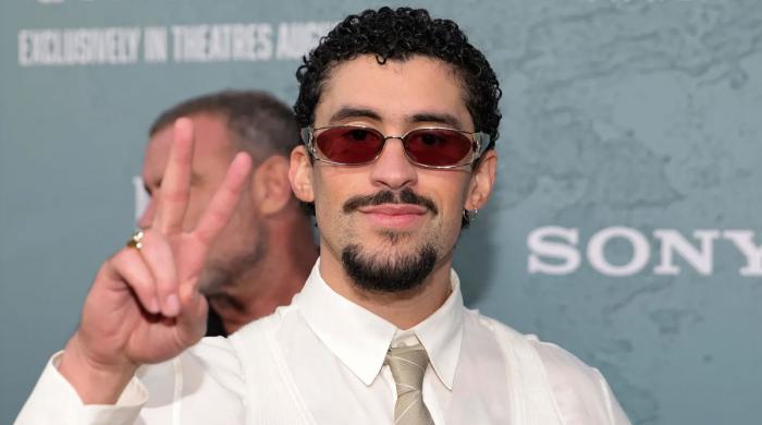 Bad Bunny tears up while previewing his Super Bowl halftime show