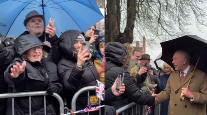 Palace edits out King Charles heckling in official video 