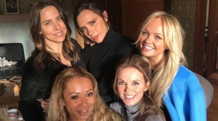 Spice Girls come together for nostalgic ‘Viva Forever’ moment