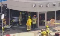 Three killed, several injured after car crashes straight into Los Angeles supermarket