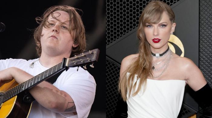 Lewis Capaldi sends Taylor Swift sweet message after 'Opalite' video role