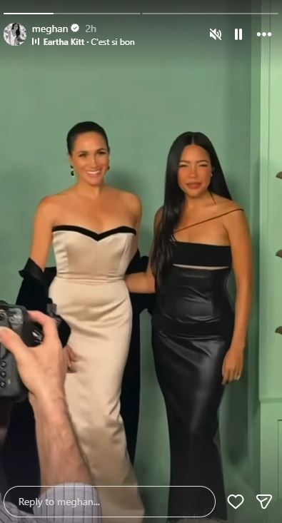 Meghan Markle shares glitzy clips from Fifteen Percent Pledge Gala