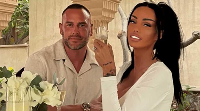 Katie Price seen with new hubby Lee Andrews weeks after tying the knot
